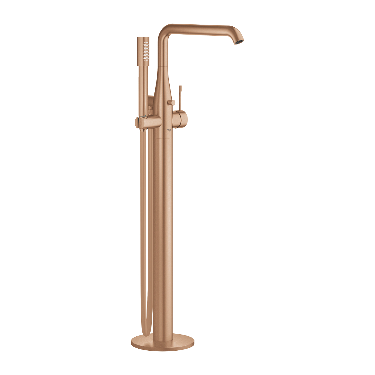Baterie vanová do podlahy Grohe Essence kartáčovaný Warm Sunset 23491DL1