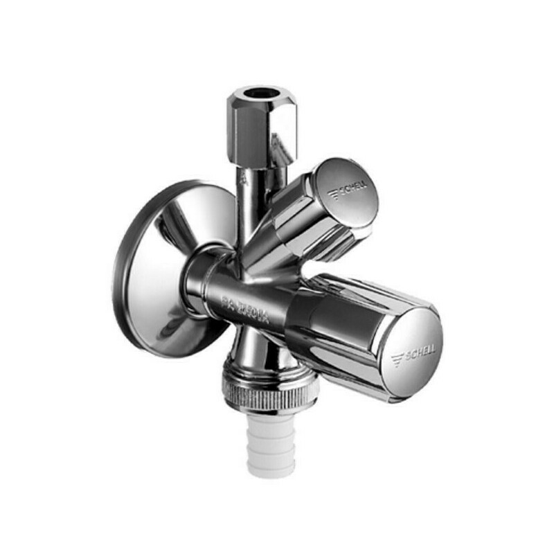 Ventil kombinovaný Schell Comfort 3/8"×3/4"×3/8"