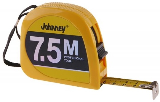Metr svinovací Johnney KDS 7,5 m/19 mm
