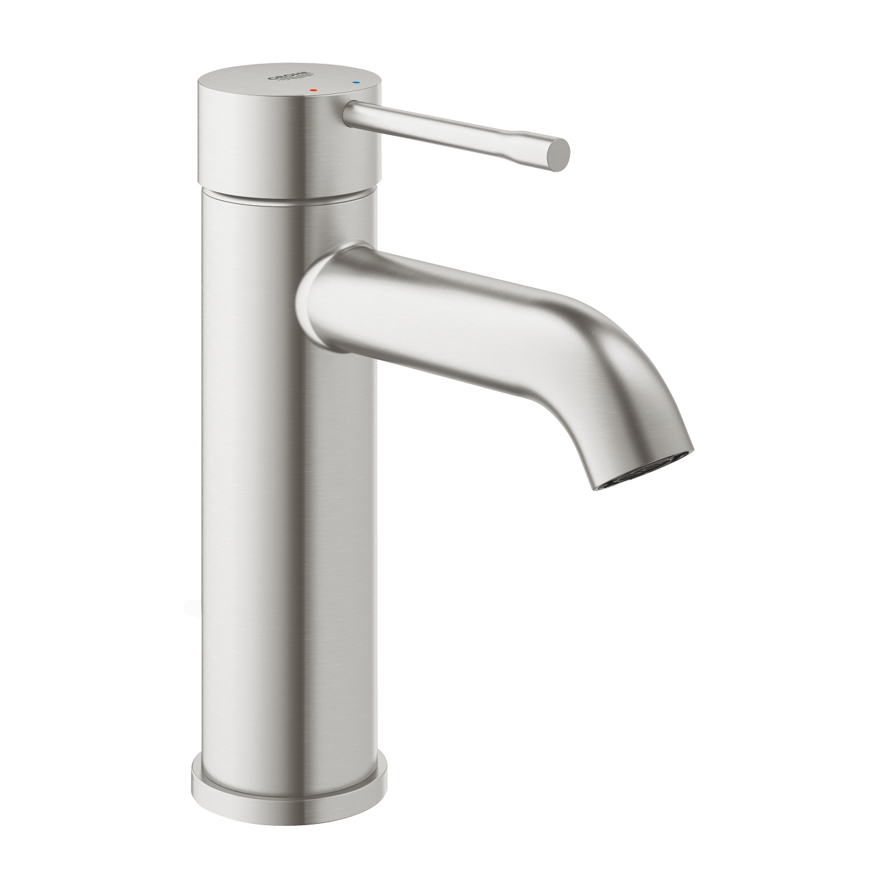 Baterie umyvadlová stojánková Grohe Essence velikost S SuperSteel 24172DC1