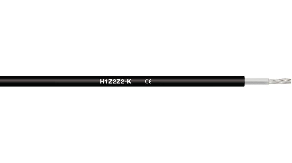 Kabel solární H1Z2Z2-K 01×6 černá