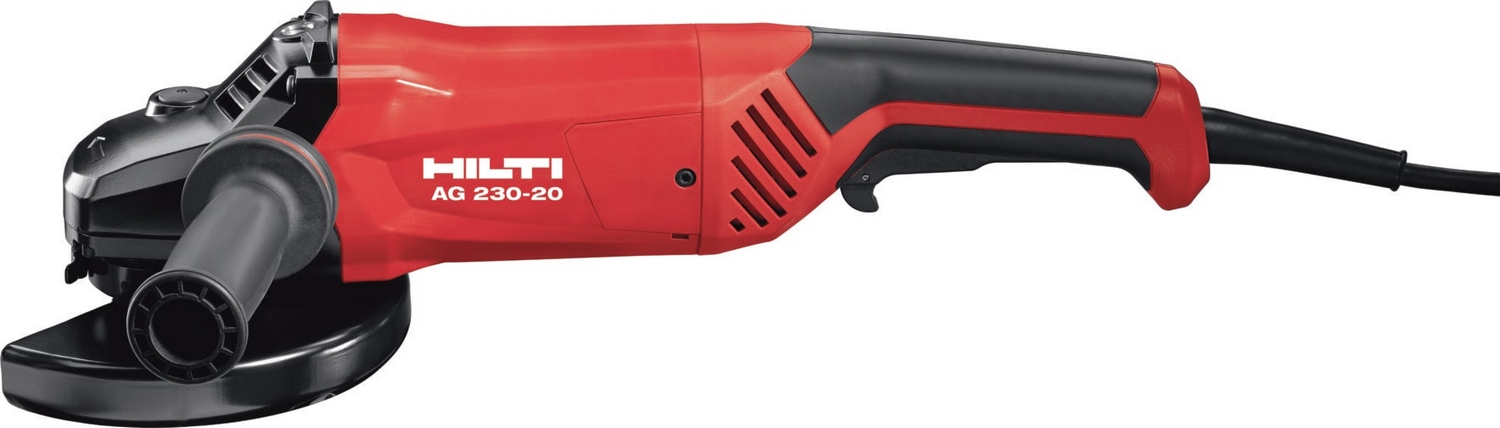 Bruska úhlová Hilti AG 230-20D + 10× kotouč + brašna