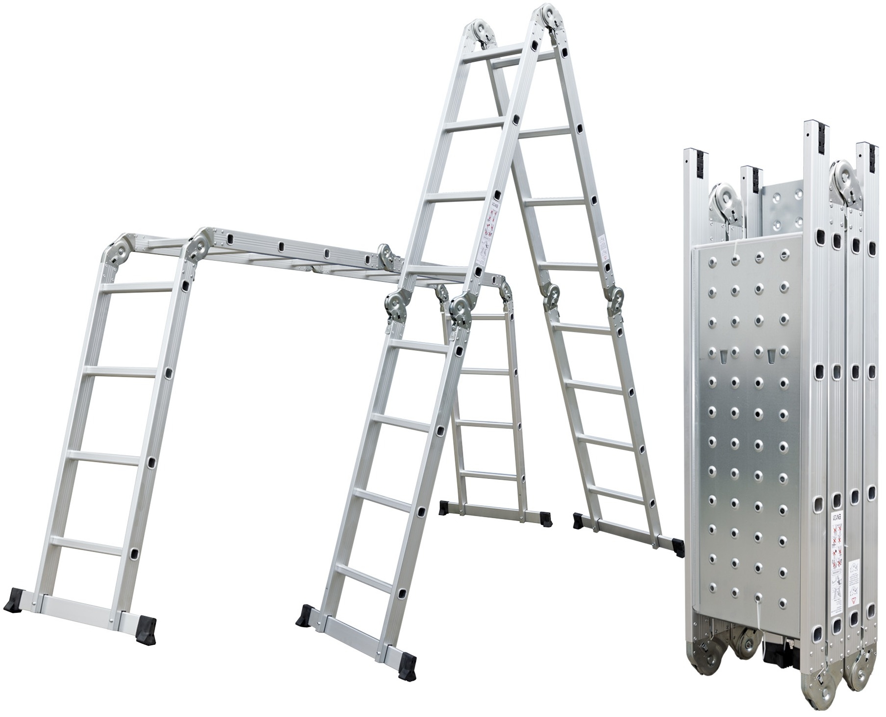 Štafle multifunkční G21 GA-SZ-4x4-4,6M + podlážka