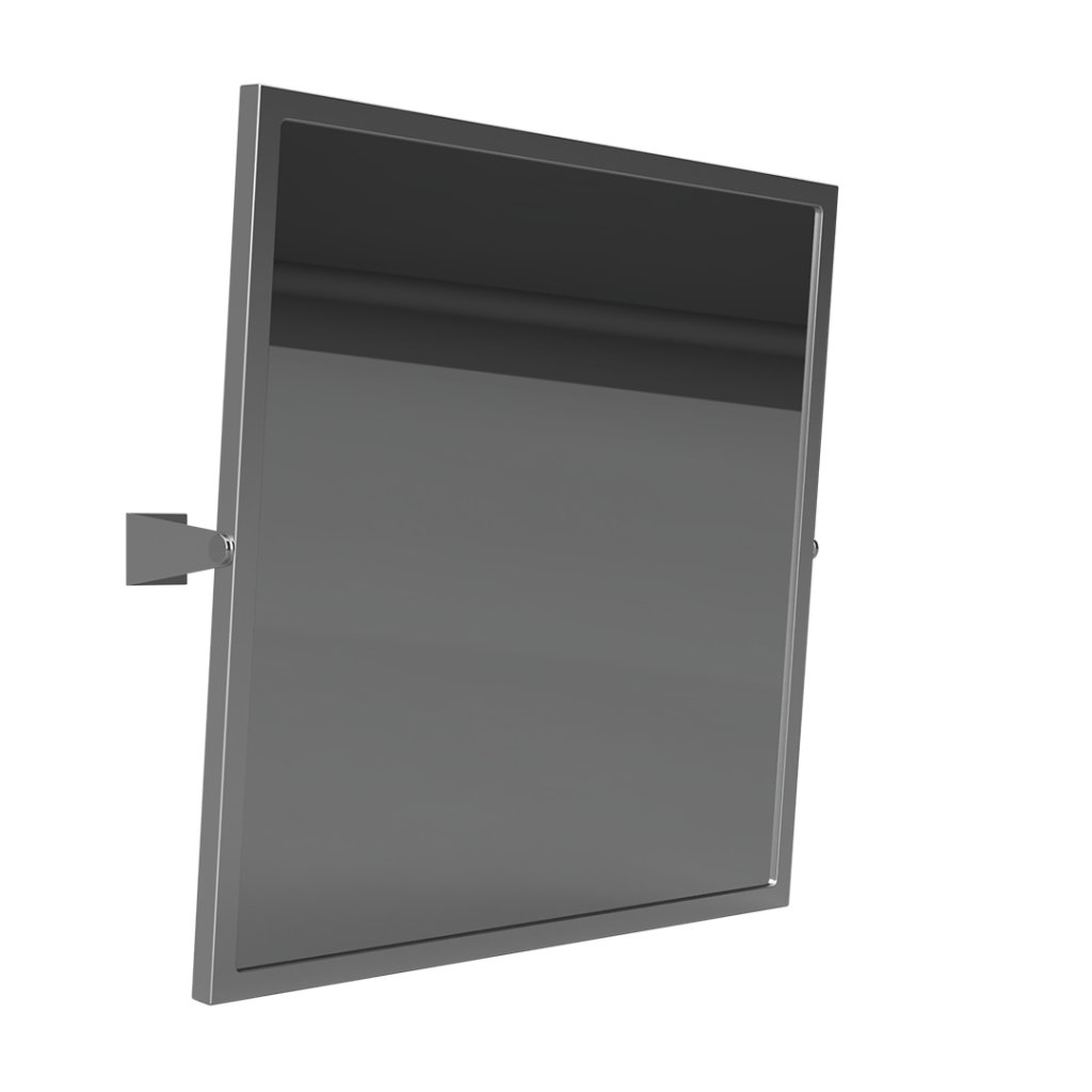 Zrcadlo výklopné Bemeta Help 600×600 mm nerez lesklý