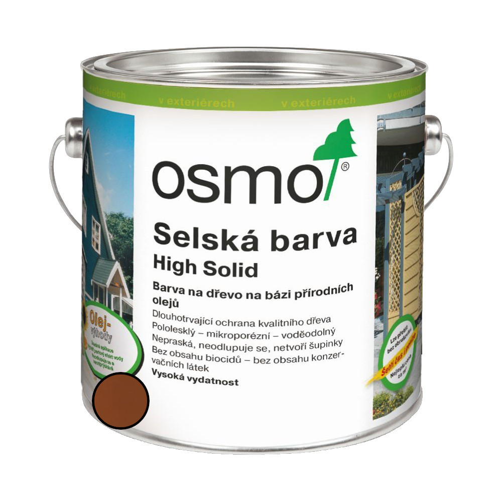 Nátěr venkovní Osmo 2310 Selská barva cedr/červená 0,75 l