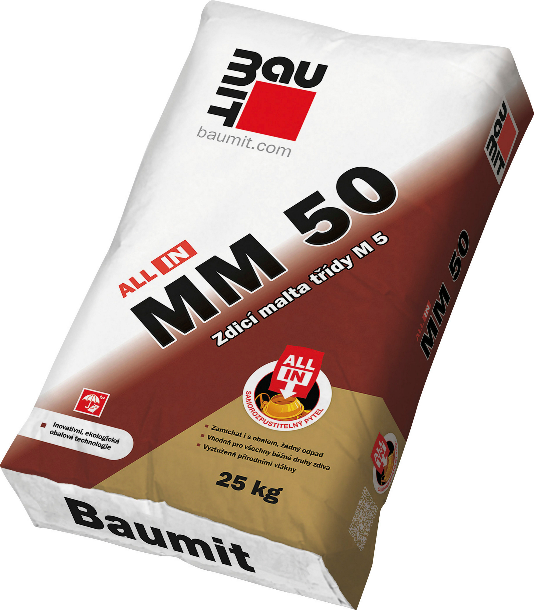 Malta zdicí Baumit ALL IN MM 50 25 kg