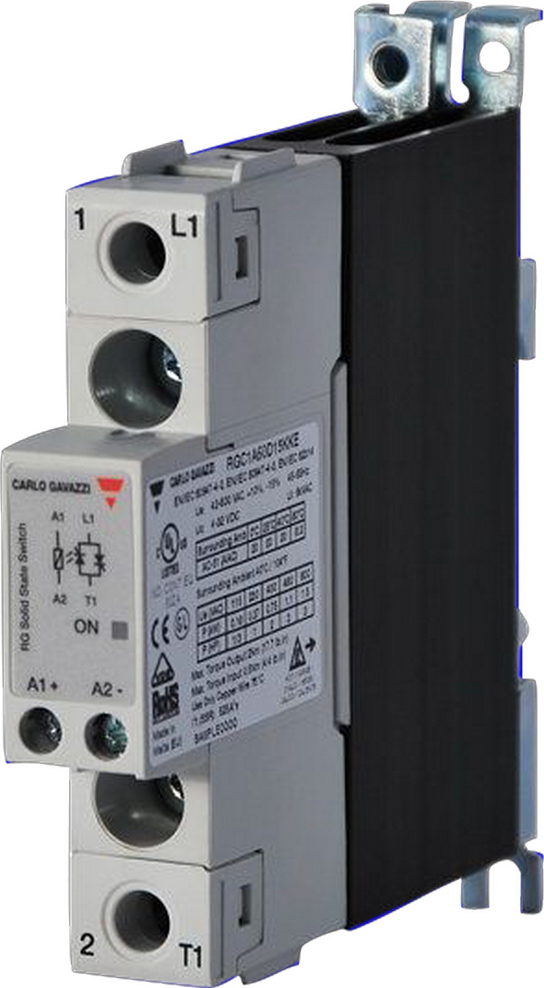 Relé polovodičové SSC Carlo Gavazzi RGC1A60D15KKE