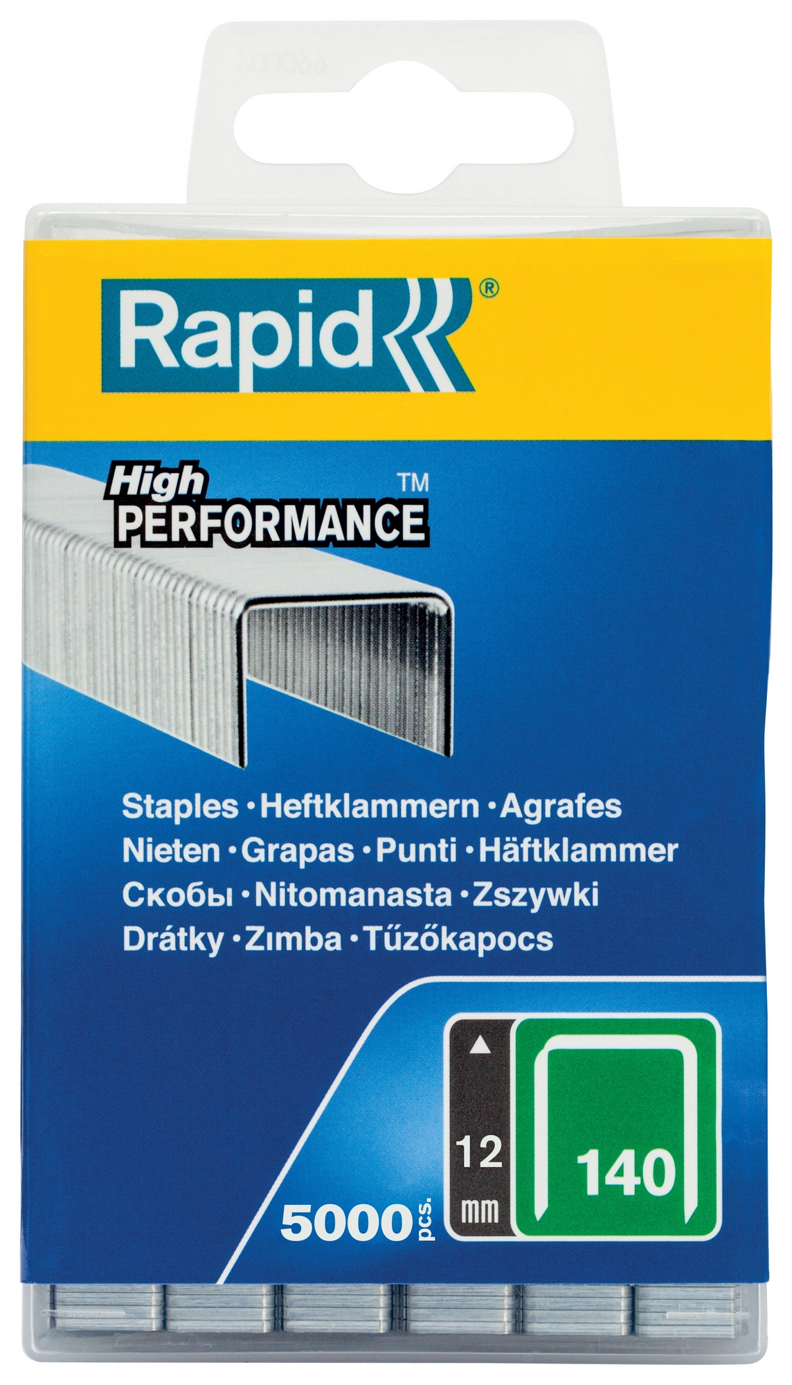 Spony Rapid High Performance 140 10,6×12×1,2 mm 5 000 ks