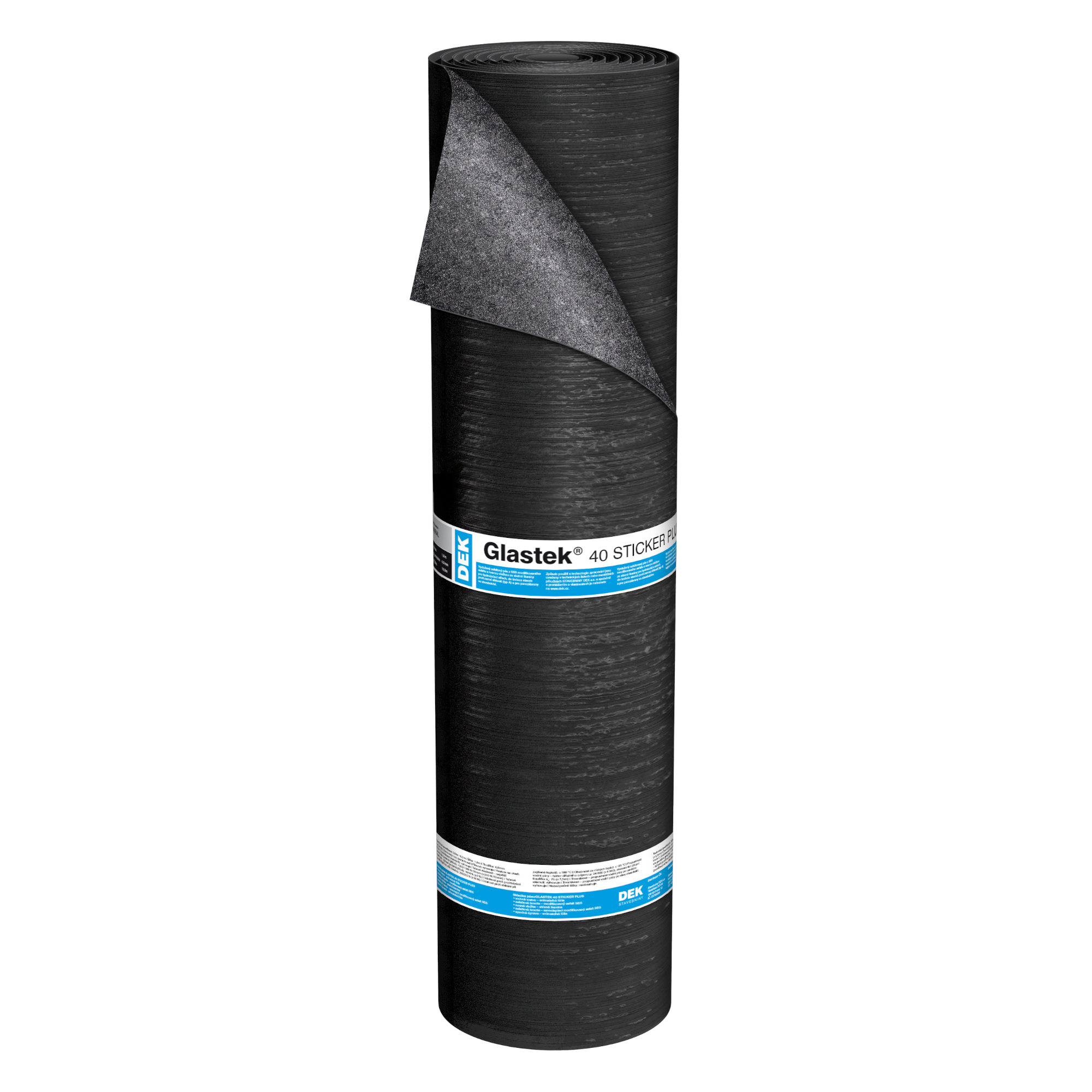 Asfaltový pás samolepicí GLASTEK 40 STICKER PLUS (7,5 m2/role)