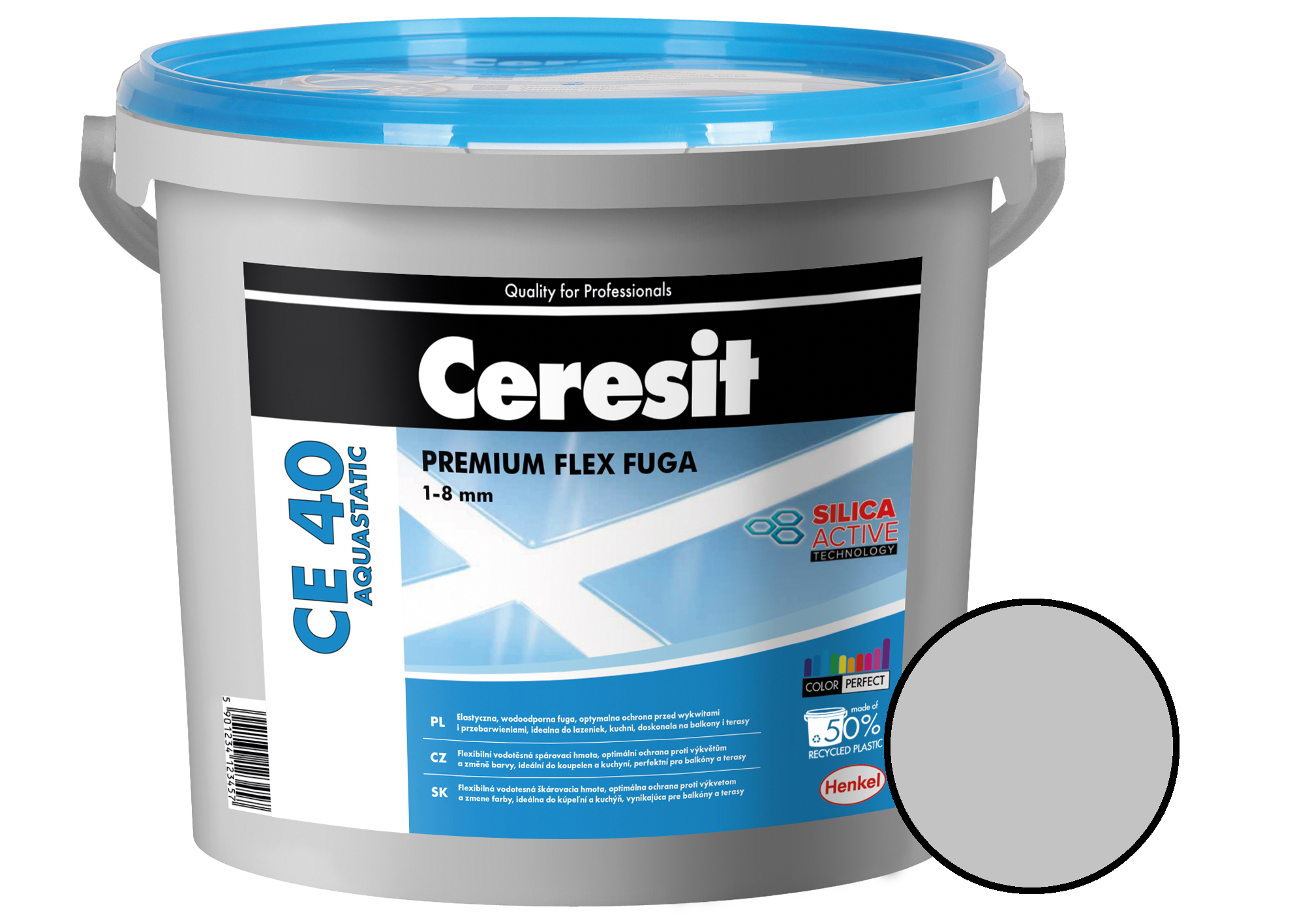 Hmota spárovací Ceresit CE 40 Aquastatic manhattan 5 kg