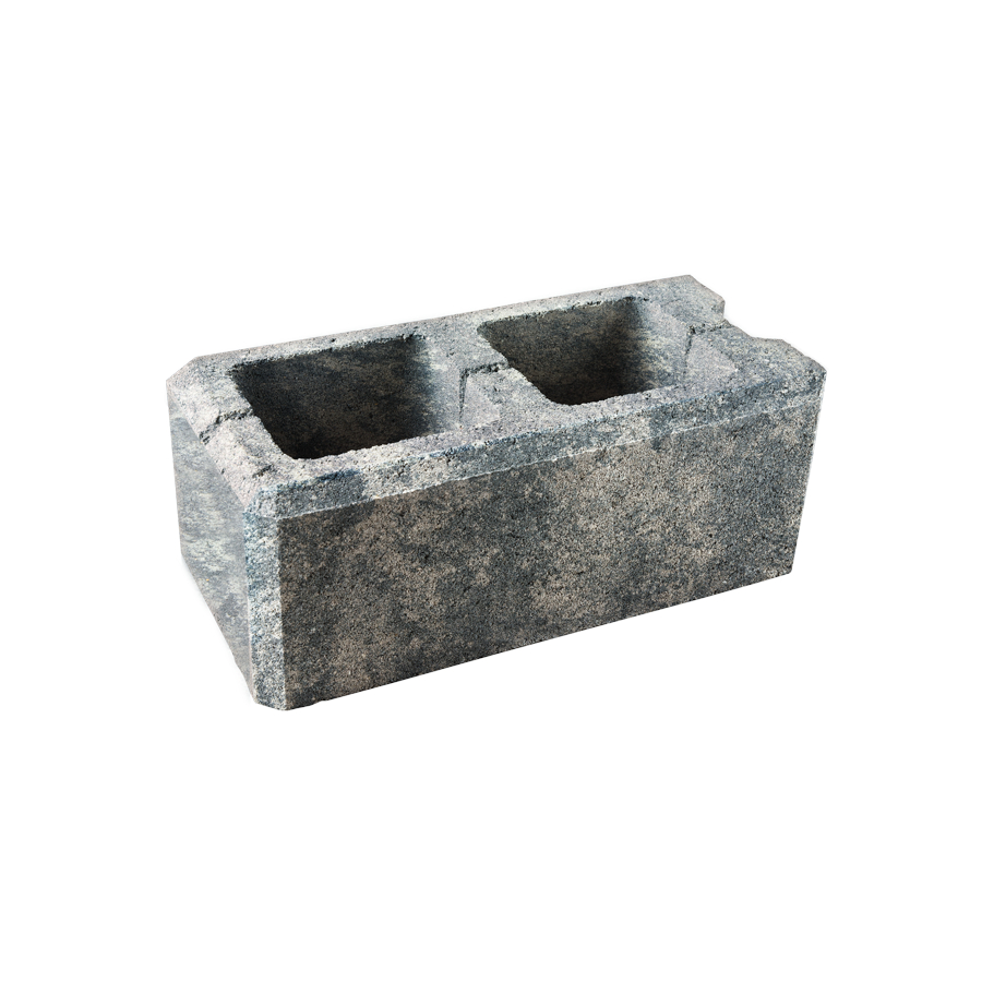 Tvárnice plotová DITON VISO koncová marmo 200×400×150 mm