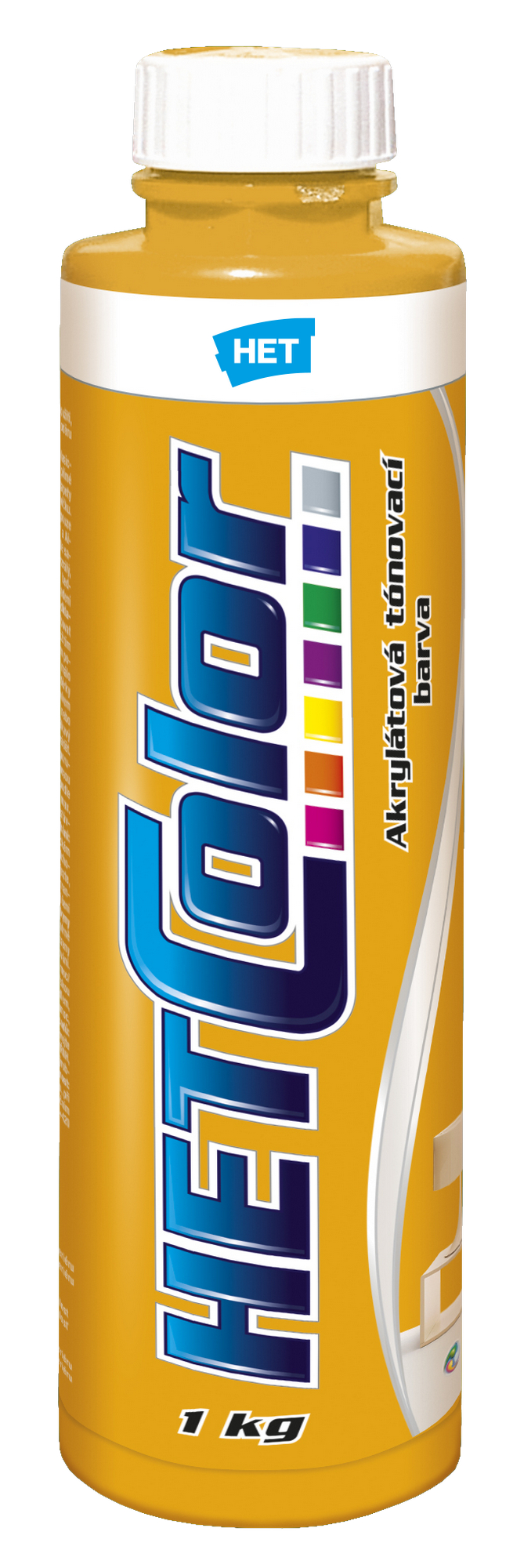 Barva tónovací HET Hetcolor okrová žlutá 1 kg