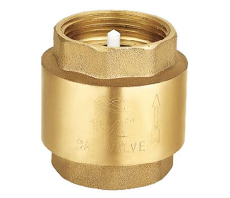 Klapka zpětná závitová 2700 6/4" s plastovým jádrem