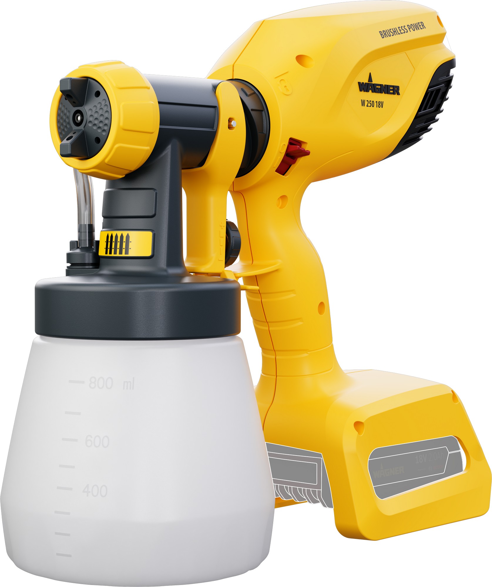 Pistole stříkací Wagner Wood&Metal Sprayer W 250 18V