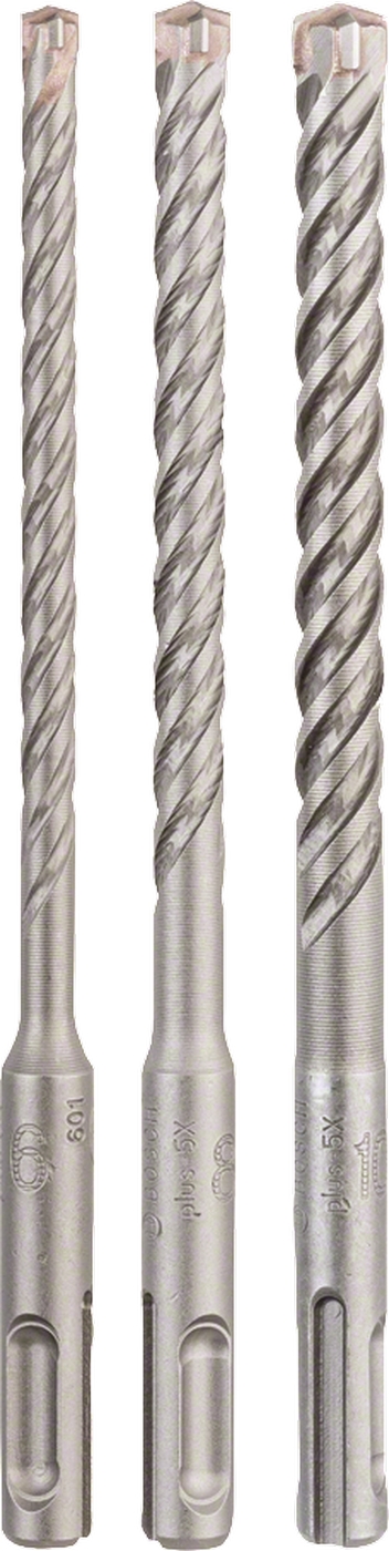 Sada vrtáků do betonu Bosch SDS plus-5X 6–10 mm 3 ks