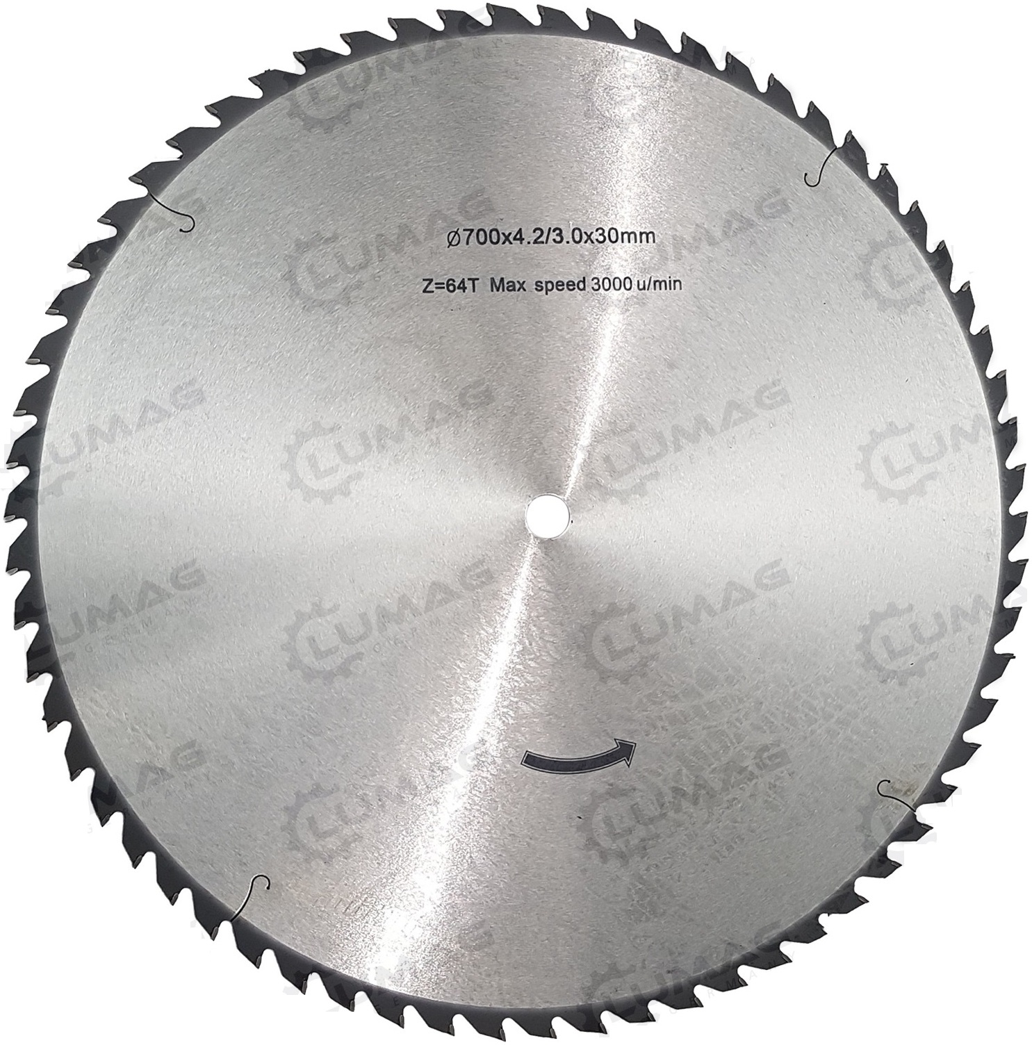 Kotouč pilový Lumag 5WS700HM 700×30 mm 60 z.