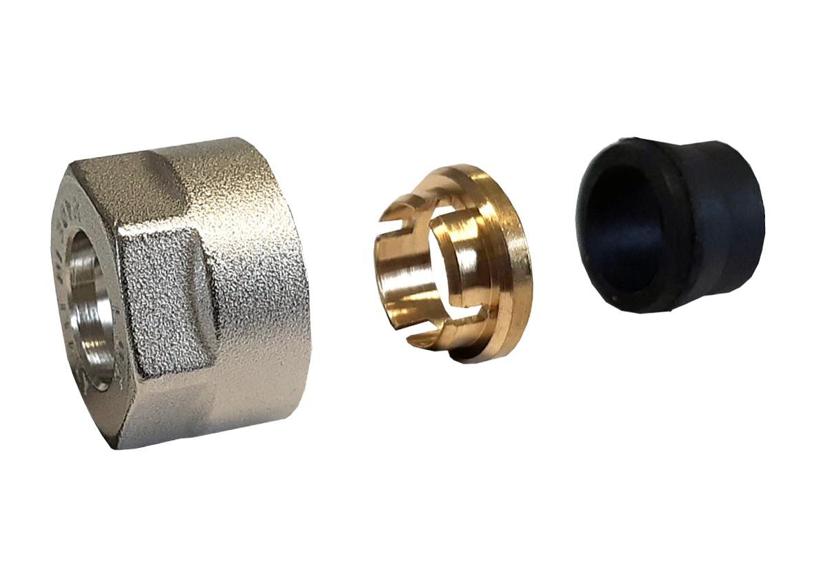 Šroubení svěrné pro Cu trubky 12×3/4" eurokonus (2 ks/bal.)
