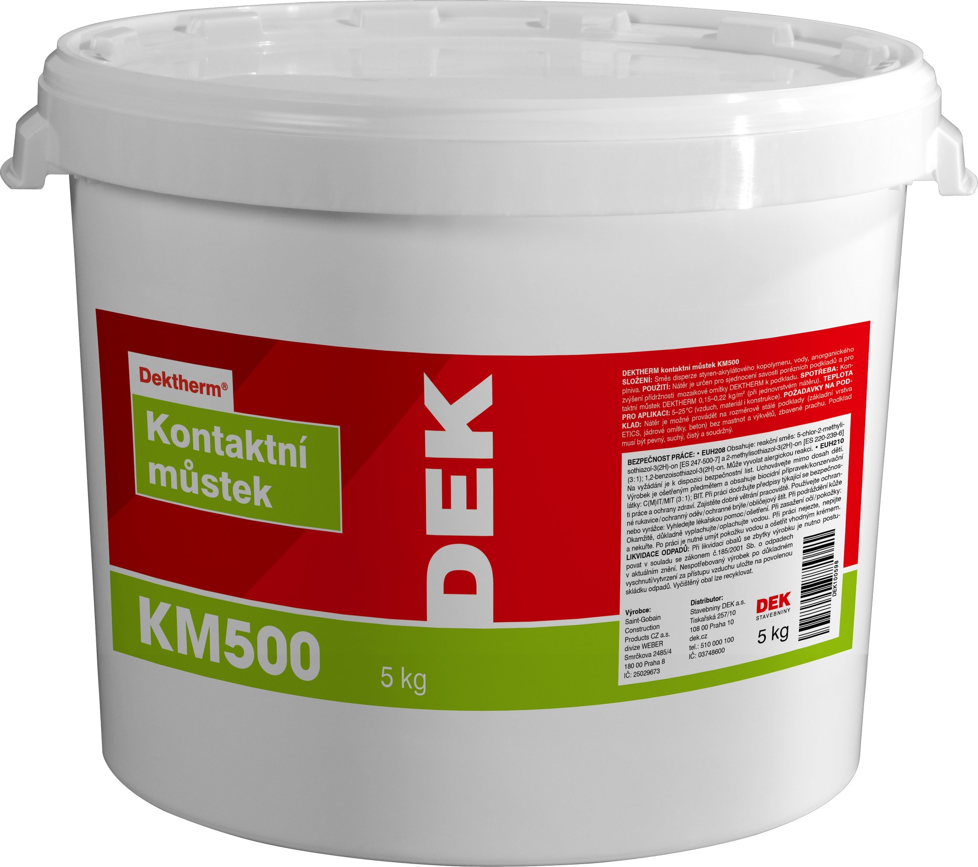 Můstek kontaktní DEKTHERM 5 kg