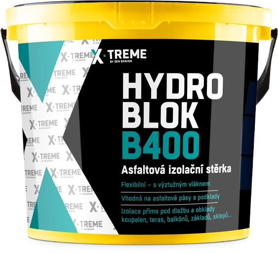 Stěrka hydroizolační Den Braven Hydro Blok B400 5 kg