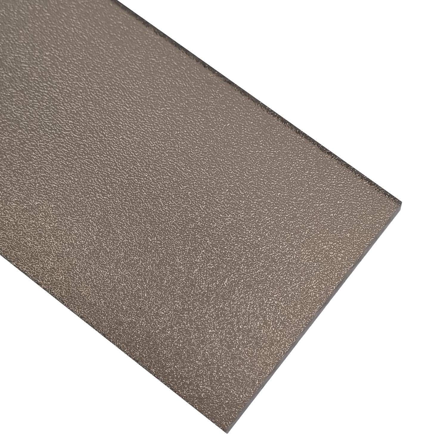 Deska polykarbonátová plná strukturovaná TEX 6 2UV bronz 1 400×5 500 mm
