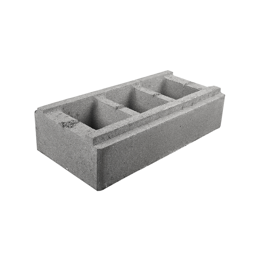 Tvárnice plotová DITON VERSO průběžná přírodní 300×600×150 mm