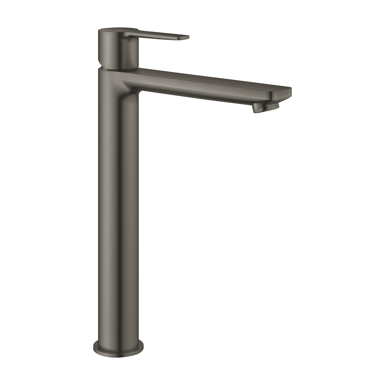Baterie umyvadlová stojánková Grohe Lineare velikost XL kartáčovaný Hard Graphite 23405AL1