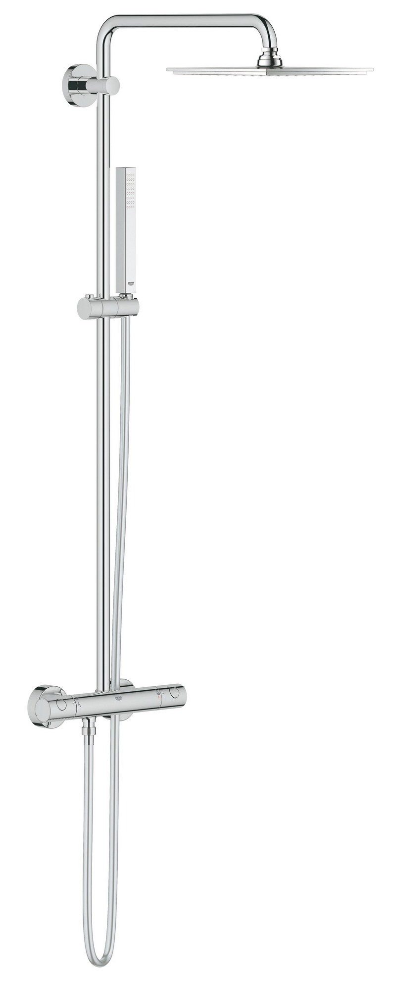 Systém sprchový termostatický Grohe Euphoria System 230 chrom 26187000