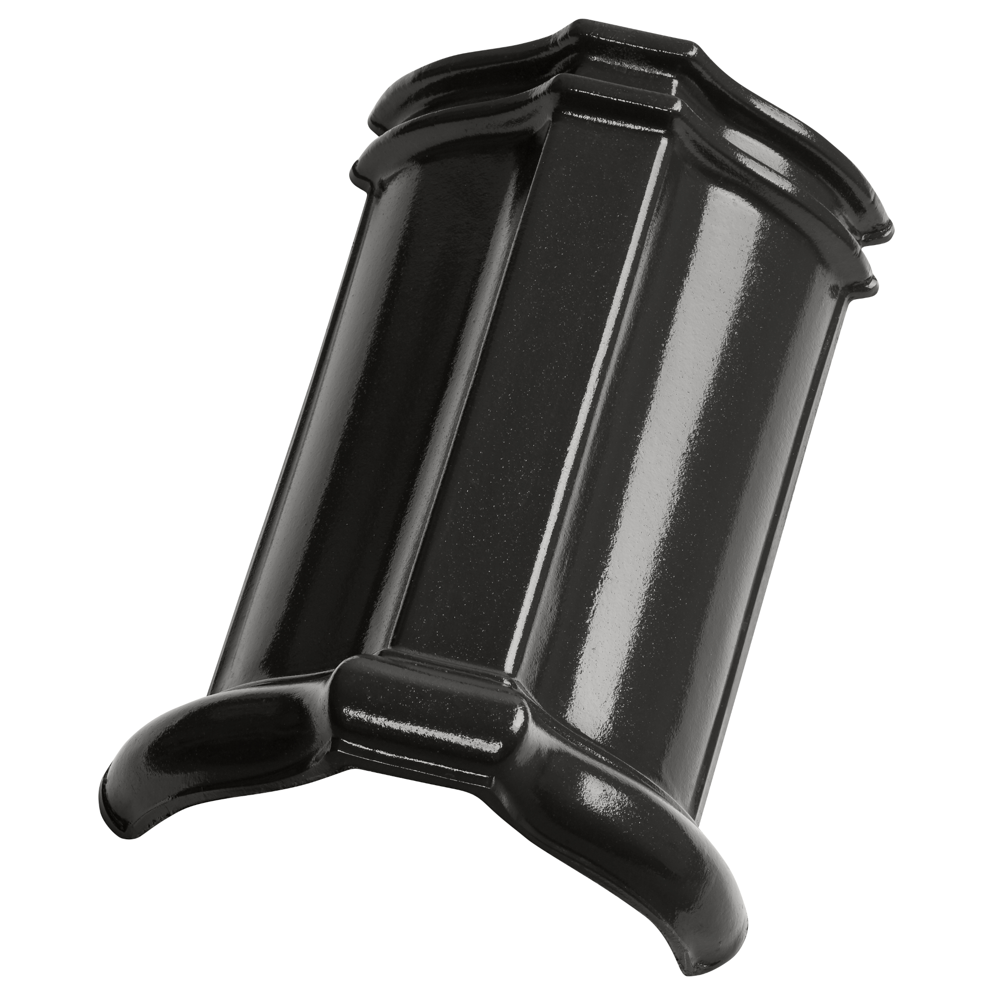 Hřebenáč drážkový Tondach glazura amadeus černá Stodo