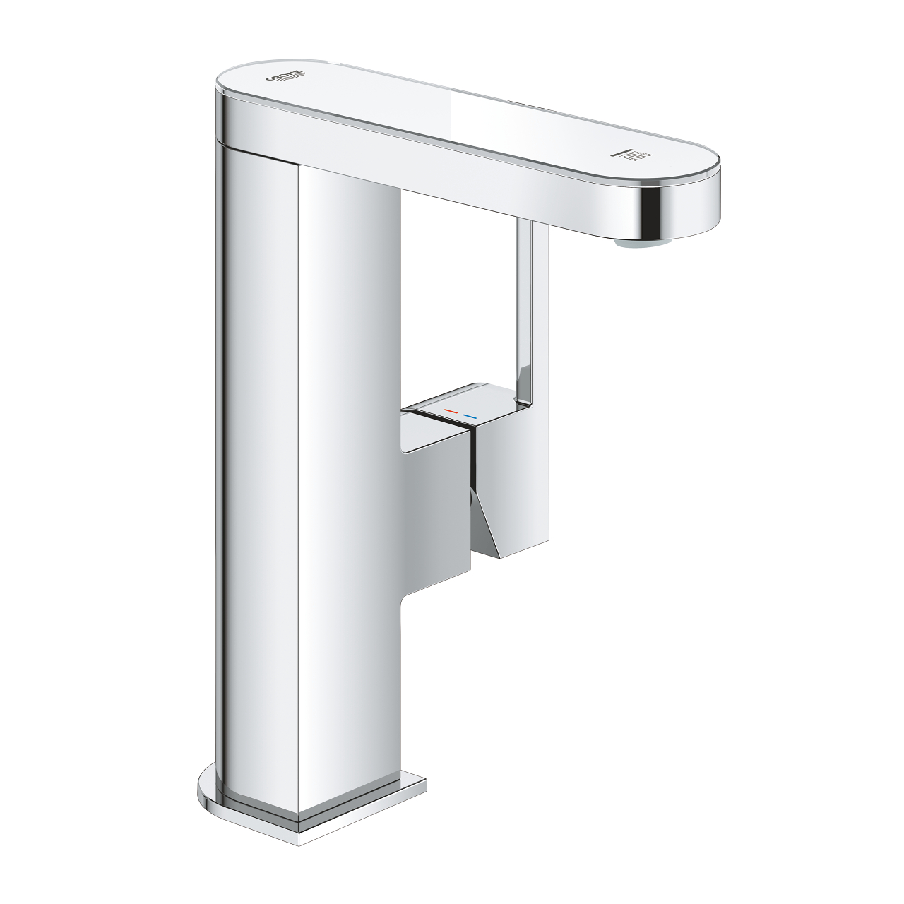 Baterie umyvadlová stojánková Grohe Plus velikost XL chrom s LED displejem 23958003