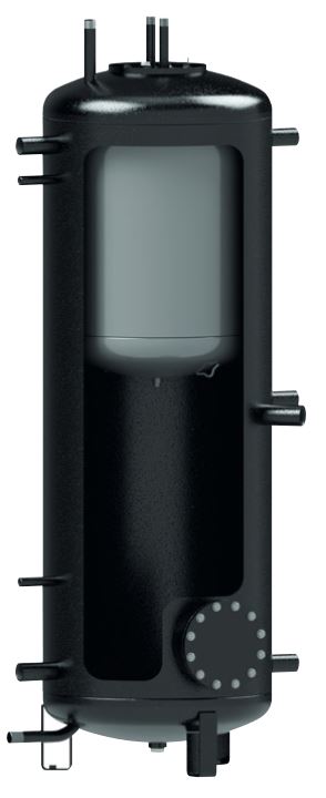 Nádrž akumulační Dražice NADO 500/140 v1 s ohřevem TV včetně izolace 1213803215