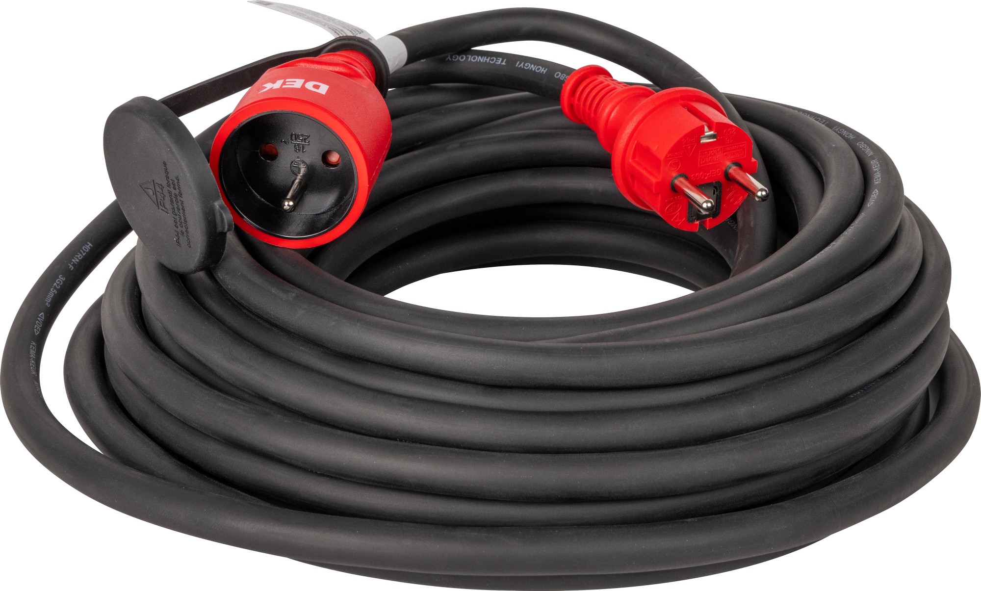 Kabel prodlužovací spojka DEK PR515 15 m 2,5 mm2 IP 44