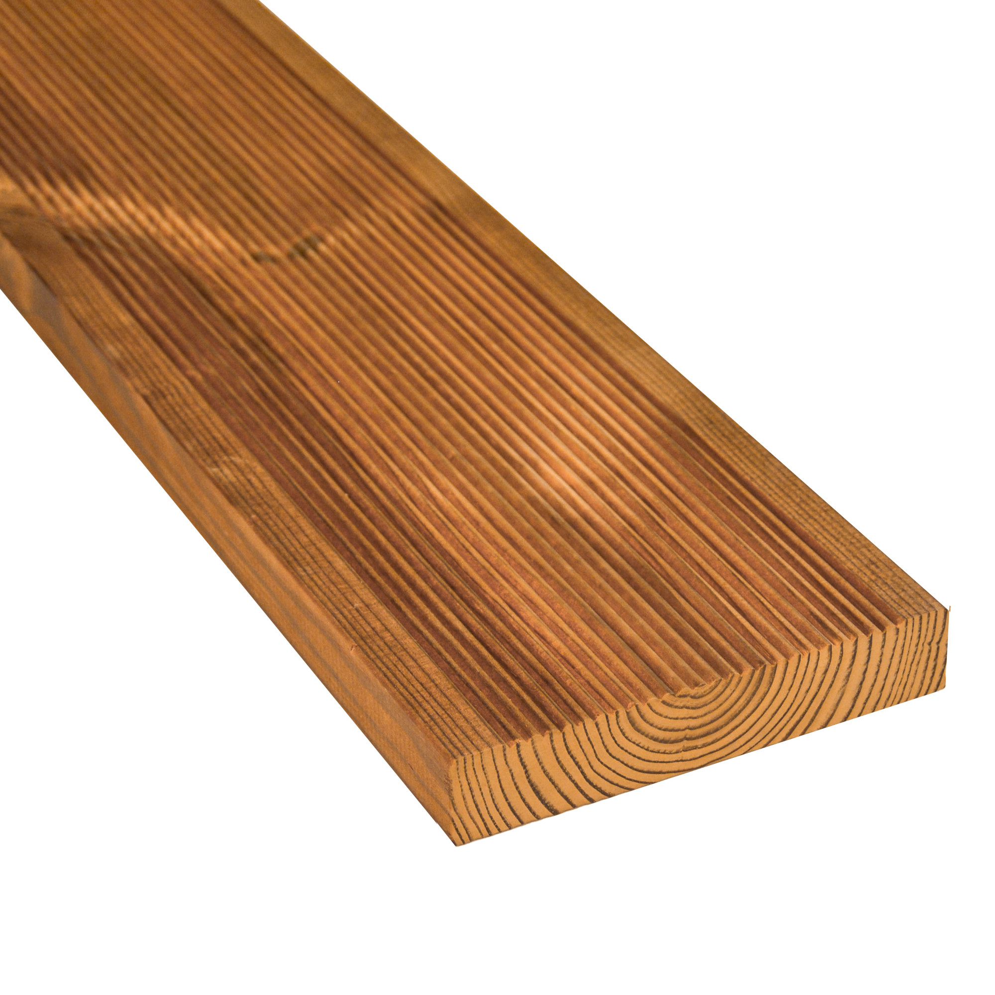 Prkno terasové AU-MEX Thermo borovice 26×140×3 000 mm