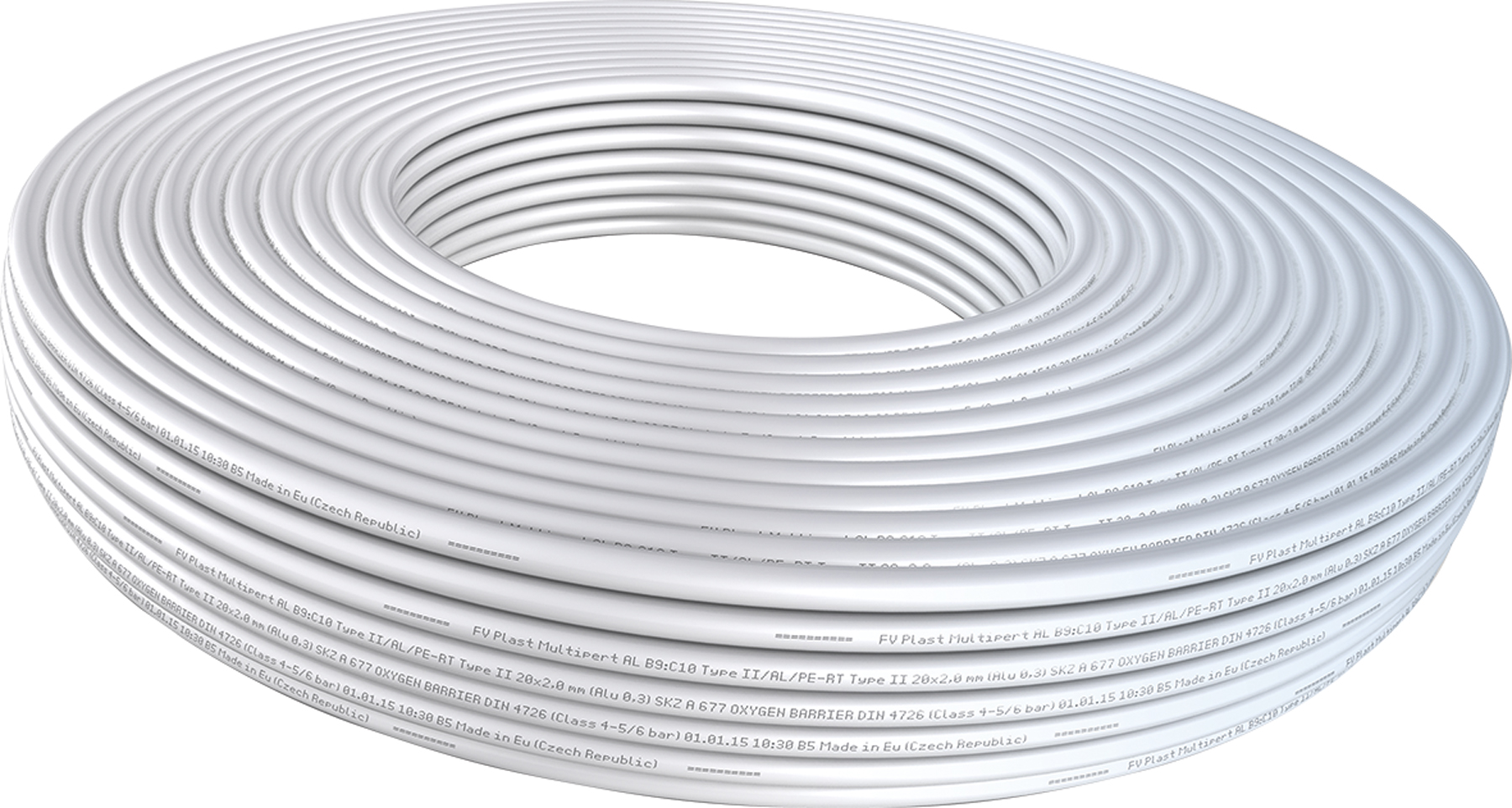Trubka plastohliníková FV Plast MULTIPERT-AL 20×2 mm 200 m/bal.