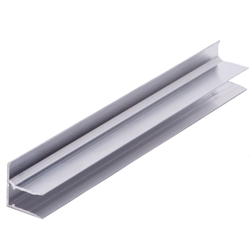 Profil U ukončovací s okapnicí hliníkový 10 mm délka 6 m