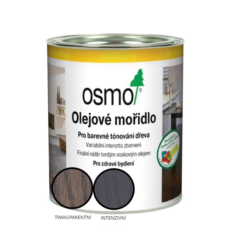 Mořidlo olejové Osmo 3514 grafit 2,5 l