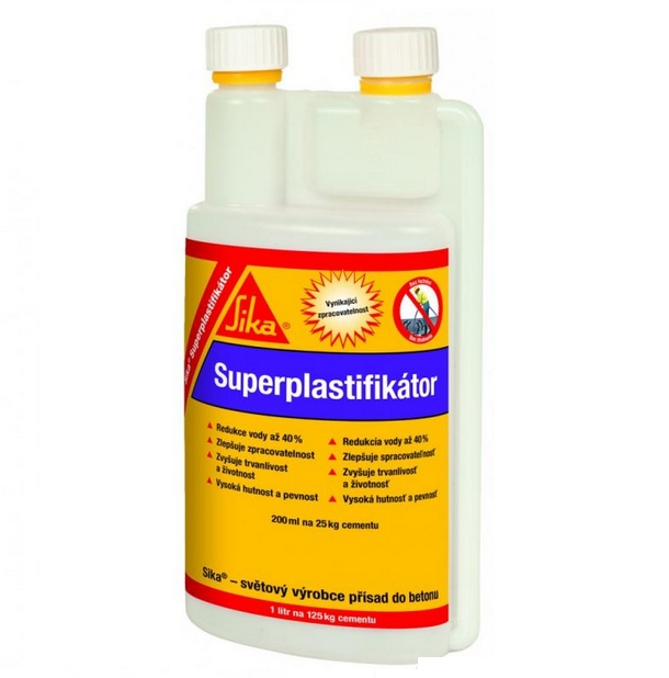 Superplastifikátor Sika 1 l