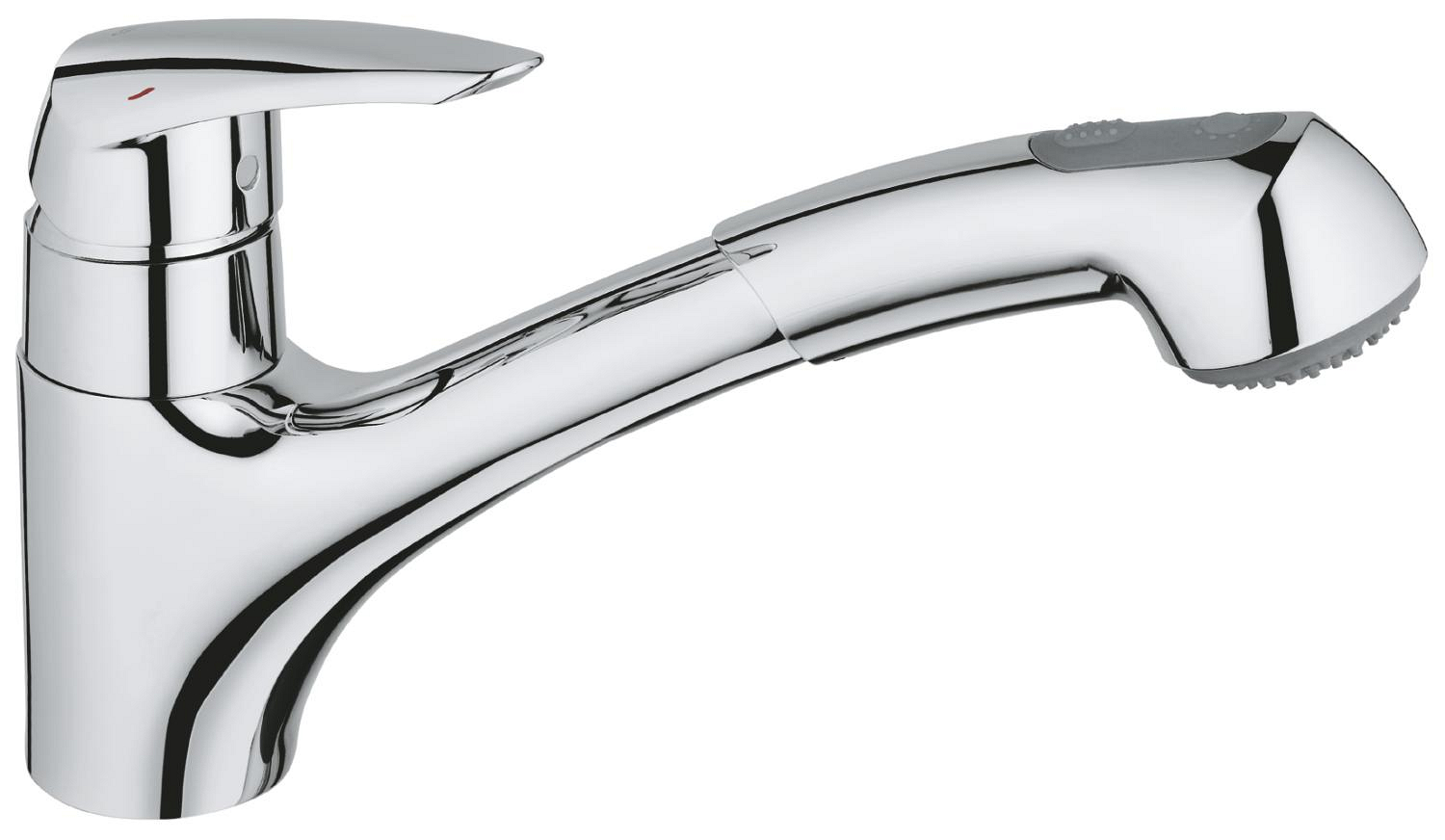 Baterie dřezová stojánková Grohe Eurodisc chrom 32257001