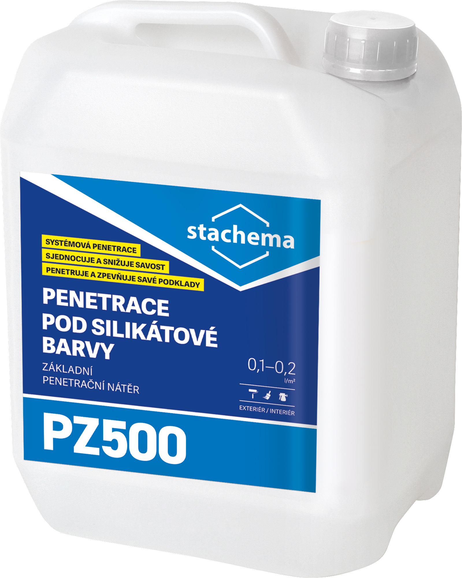 Penetrace pod silikátové barvy Stachema PZ500 , 10 l