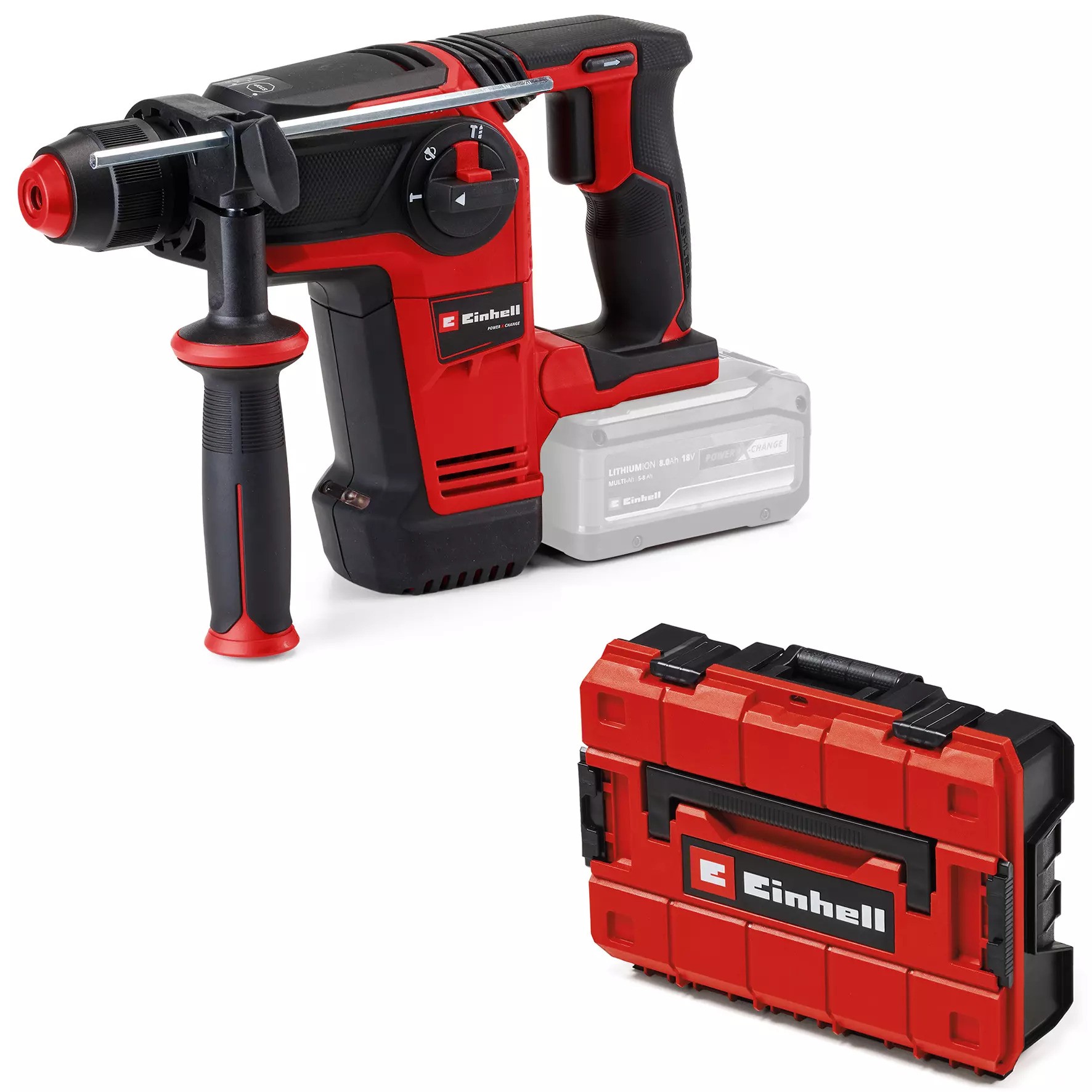 Kladivo vrtací AKU Einhell TP-HD 18/26 Li BL - Solo