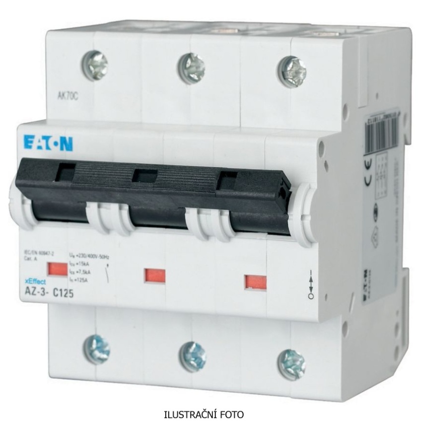 Jistič Eaton AZ-3-B125 15 kA B 125 A