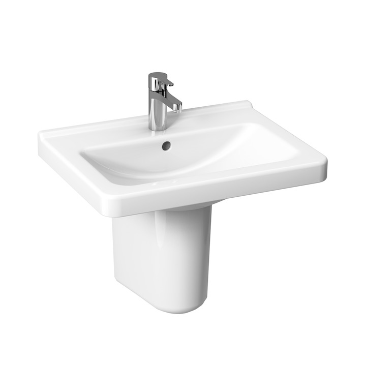 Umyvadlo Jika Cubito Pure 550×420 mm s otvorem H8104220001041