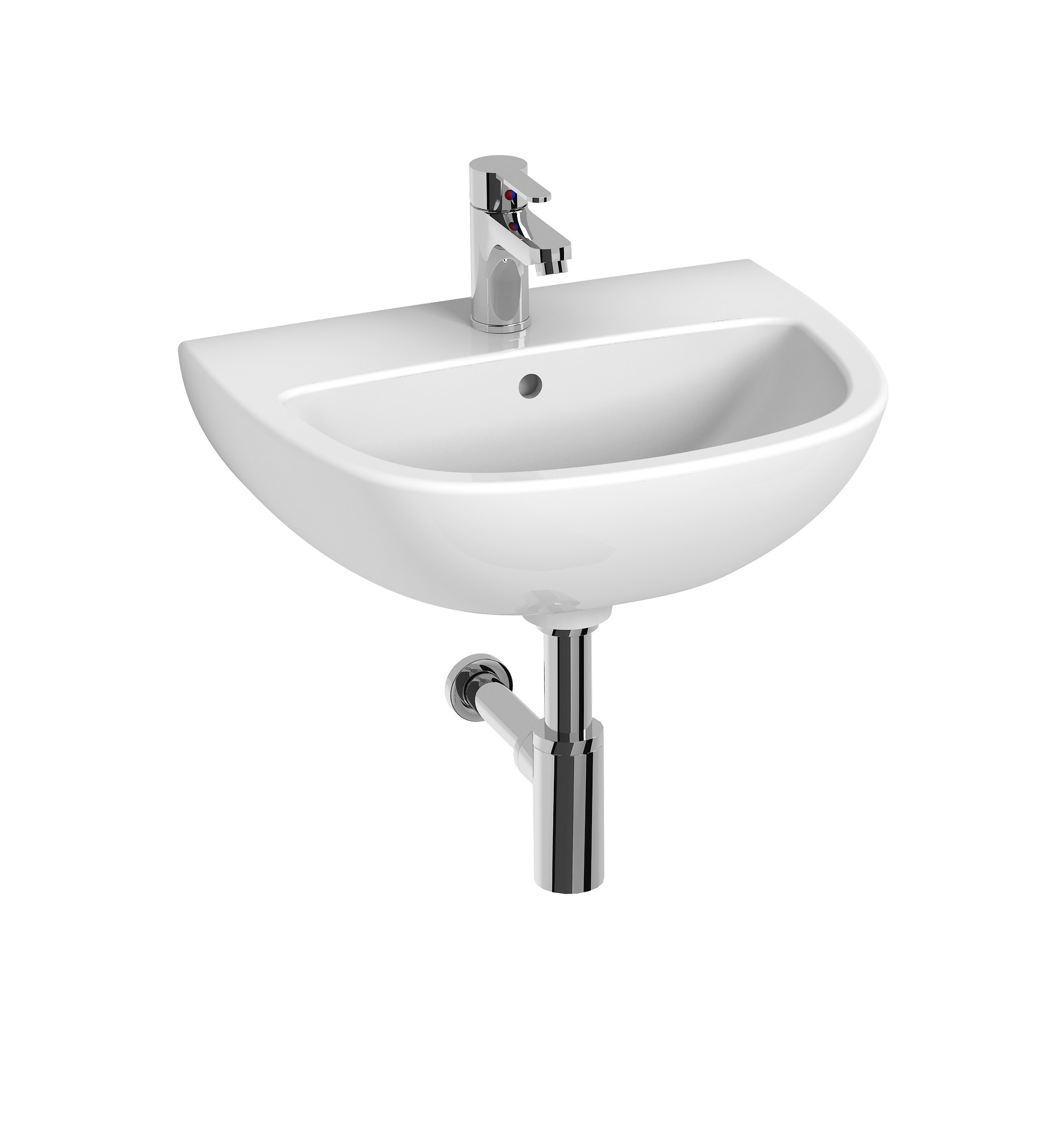 Umyvadlo Euroline N 500×400 mm s otvorem