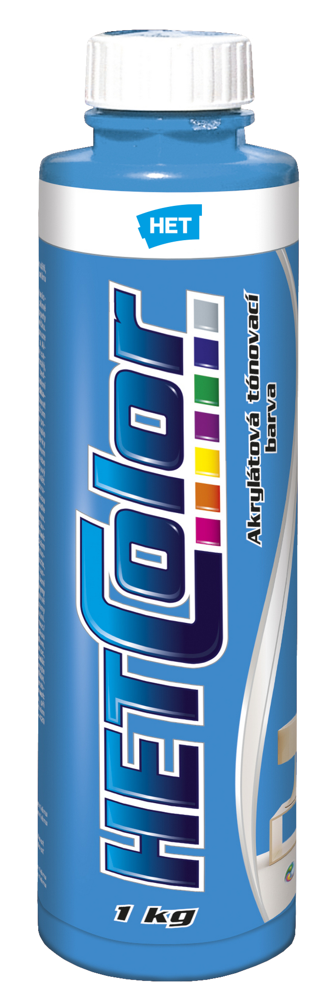Barva tónovací HET Hetcolor světle modrá 1 kg