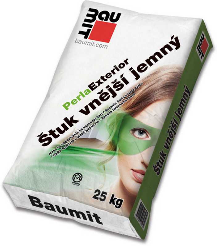 Omítka štuková Baumit PerlaExterior 0,6 mm 25 kg
