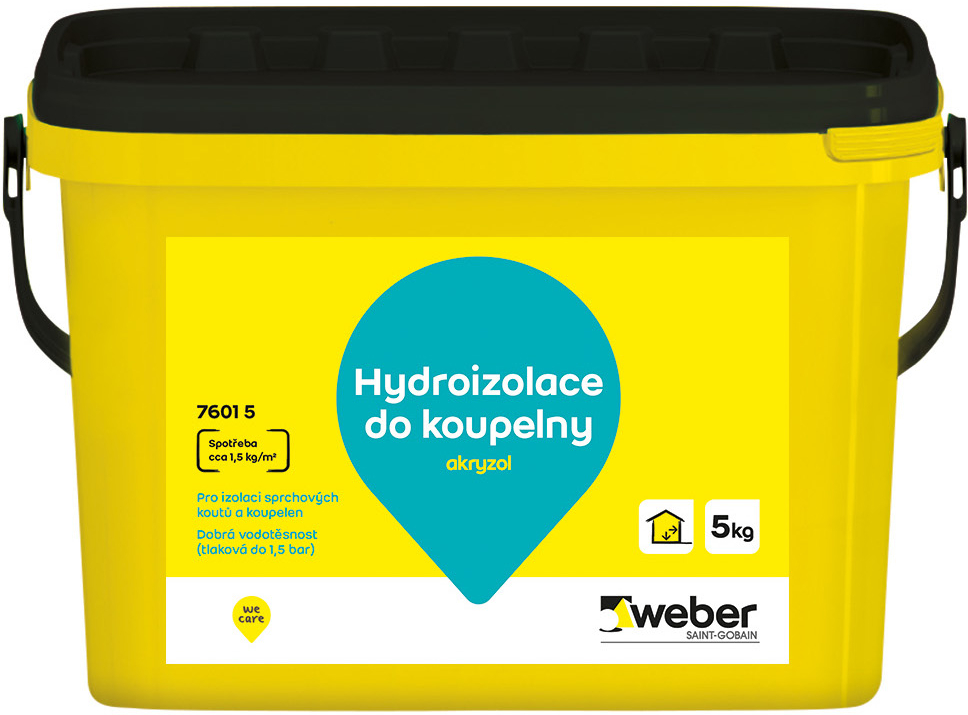 Hmota hydroizolační weber akryzol 5 kg