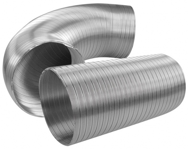 Potrubí flexibilní HACO Al 100×600–2500 mm