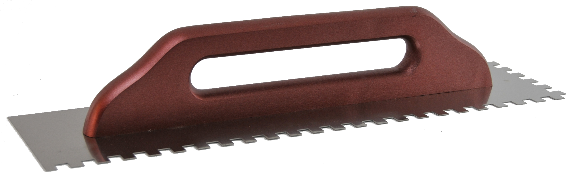 Hladítko nerezové zubové DEK HN60 DR 130×480 mm zuby 10 mm