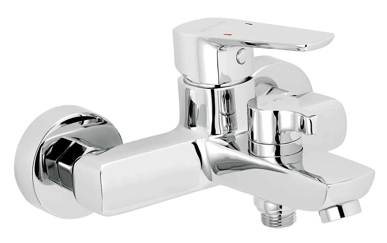 Baterie vanová nástěnná Novaservis METALIA 58020/1,0 150 mm bez příslušenství chrom