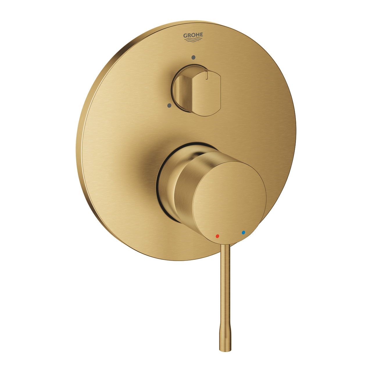 Díl nadomítkový Grohe Essence kartáčovaný Cool Sunrise s 3 směrným přepínačem 24092GN1