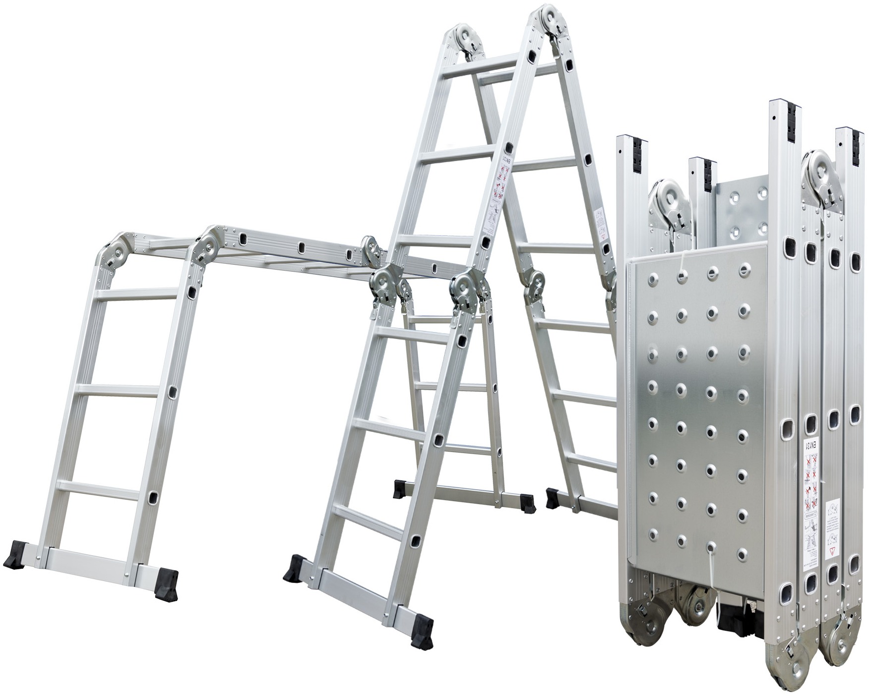 Štafle multifunkční G21 GA-SZ-4x3-3,7M + podlážka